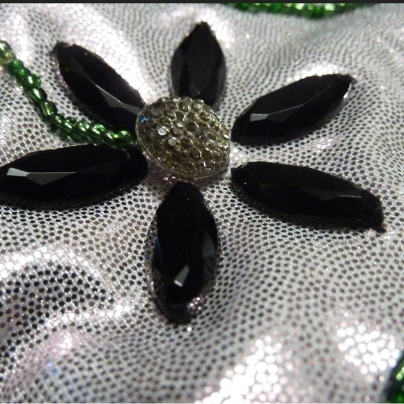 One of a Kind Belly Dance Costume Set Hand Made 36B - Picture 7 of 10